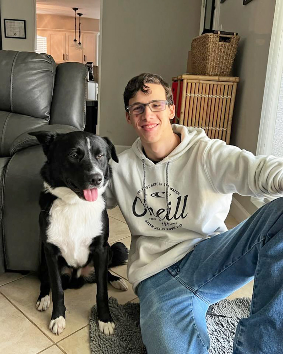 Le chien grattait à sa porte. Gabriel faisait un AVC