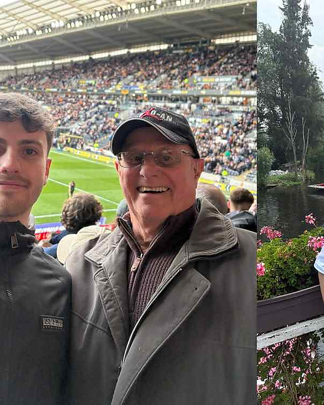 Il a claqué l'apport de sa maison. Pour emmener son grand-père au Mondial